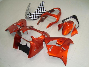 00-01 Orange ZX9R Motorcycle Fairings