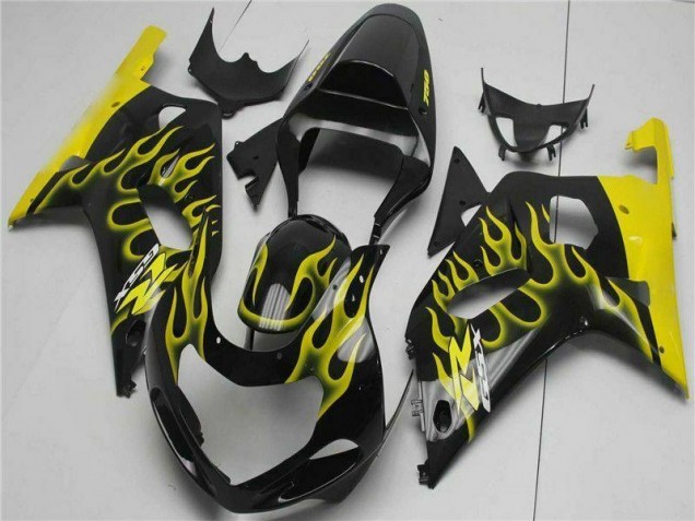 01-03 Black GSXR 600/750 Motorcycle Fairings