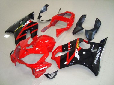 01-03 Black Red CBR600 F4i Motorcycle Fairings