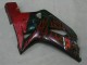 01-03 Black Red GSXR 600/750 Motorcycle Fairings