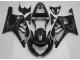 01-03 Black White Flame GSXR 600/750 Motorcycle Fairings