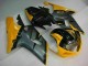 01-03 Black Yellow GSXR 600/750 Motorcycle Fairings