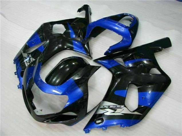 01-03 Blue Black GSXR 600/750 Motorcycle Fairing