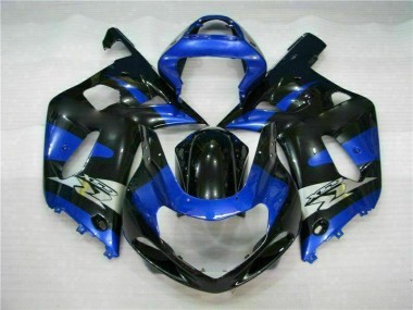 01-03 Blue Black GSXR 600/750 Motorcycle Fairing