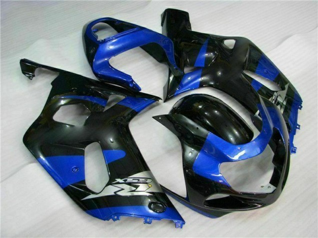 01-03 Blue Black GSXR 600/750 Motorcycle Fairings