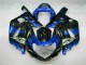 01-03 Blue Black GSXR 600/750 Motorcycle Fairings