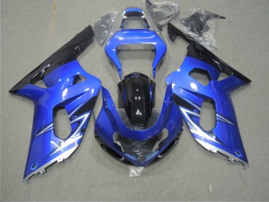 01-03 Blue GSXR 600 Motorcycle Fairings