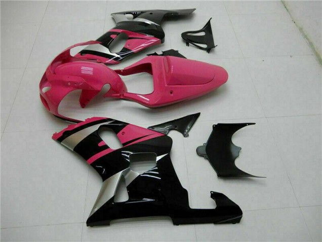 01-03 Pink Black GSXR 600/750 Motorcycle Fairings