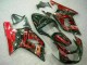 01-03 Red Black GSXR 600/750 Motorcycle Fairings