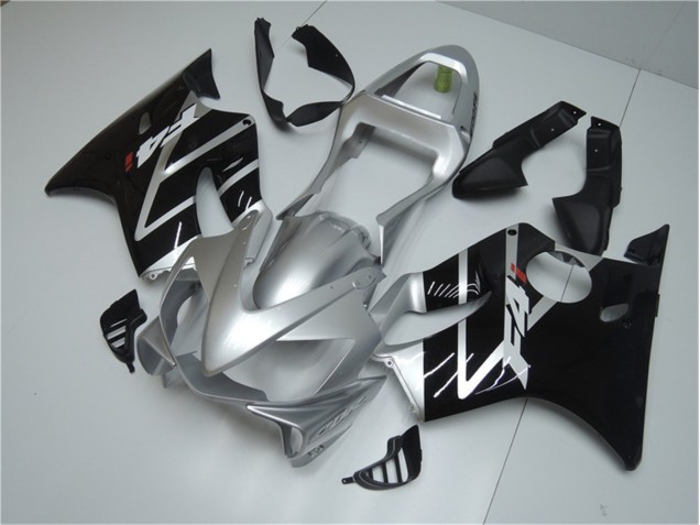 01-03 Silver Black CBR600 F4i Motorcycle Fairings