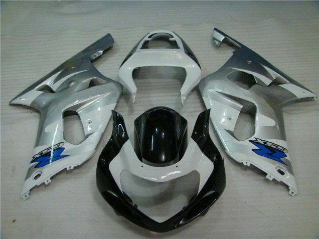 01-03 Silver Black GSXR 600/750 Motorcycle Fairing