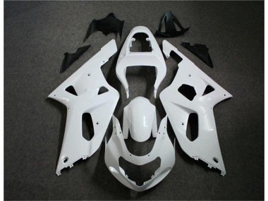 01-03 White GSXR 600/750 Motorcycle Fairings