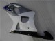 01-03 White Silver GSXR 600/750 Motorcycle Fairings