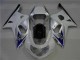 01-03 White Silver GSXR 600/750 Motorcycle Fairings