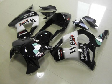 02-03 Black West CBR900RR 954 Motorcycle Fairings