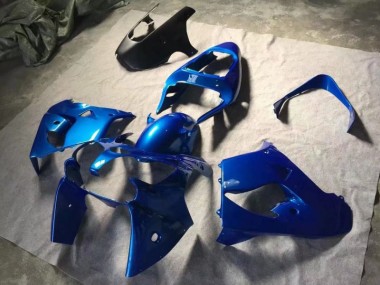 02-03 Blue Matte Black ZX9R Motorcycle Fairings