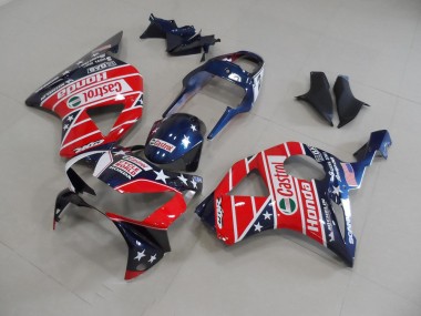 02-03 Dark Blue Star CBR900RR 954 Motorcycle Fairings