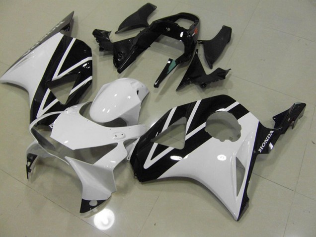 02-03 White Black CBR900RR 954 Motorcycle Fairings