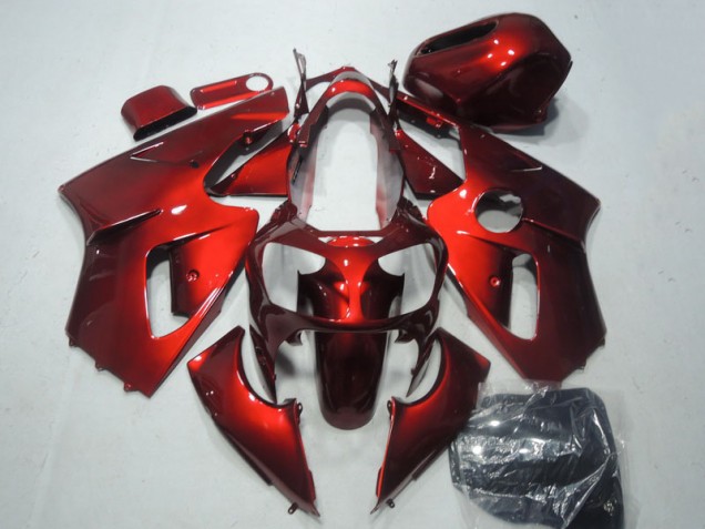 02-06 Red ZX12R Motorcycle Fairings