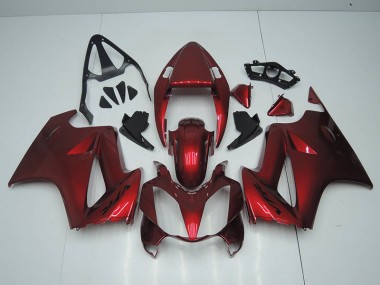 02-13 Red VFR800 Motorcycle Fairings