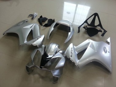 02-13 Silver VFR800 Motorcycle Fairings