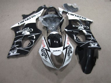 03-04 Black White Corona Extra Motul GSXR 1000 Motorcycle Fairings
