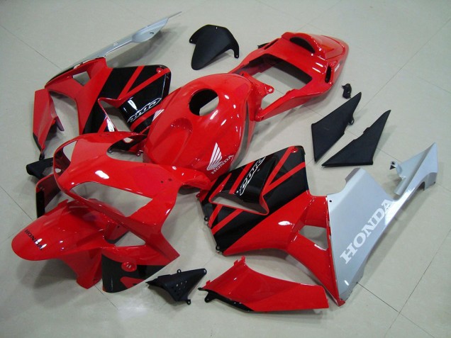 03-04 Red Silver CBR600RR Motorcycle Fairings