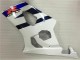 03-04 White Black GSXR 1000 Motorcycle Fairing Kits