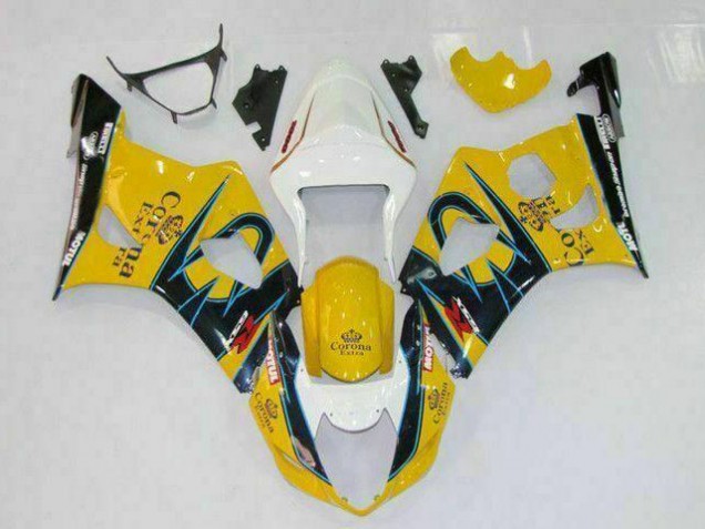 03-04 Yellow GSXR 1000 Motorcycle Fairings