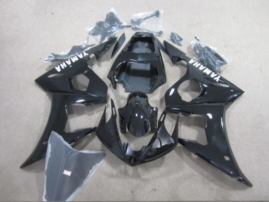 03-05 Black White Decal YZF R6 Motorcycle Fairings