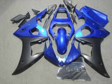 03-05 Blue Black YZF R6 Motorcycle Fairing