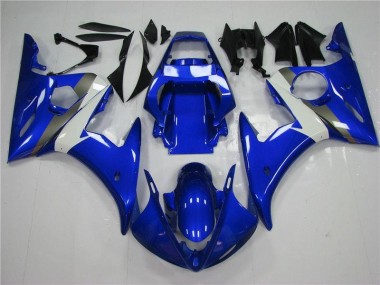 03-05 Blue White YZF R6 Motorcycle Bodywork