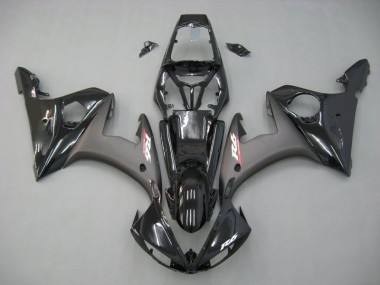 03-05 Contrast Black YZF R6 Motorcycle Fairings