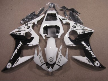 03-05 White Black YZF R6 Motorcycle Fairing