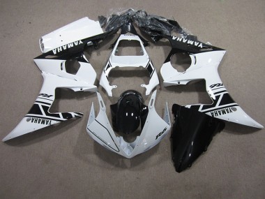 03-05 White Black YZF R6 Motorcycle Fairings