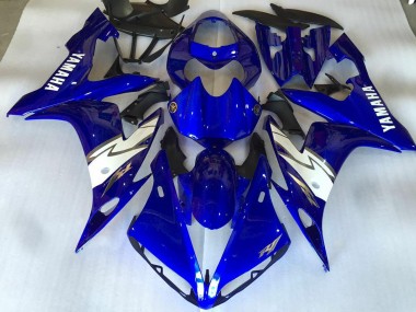 04-06 Glossy Blue White YZF R1 Motorcycle Fairings