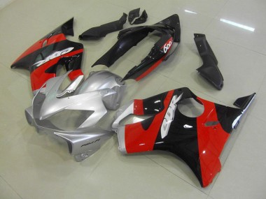 04-07 Black Red Silver CBR600 F4i Motorcycle Bodywork