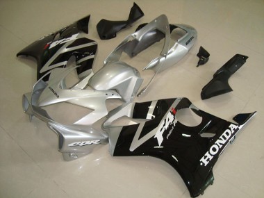 04-07 Black Silver CBR600 F4i Motorcycle Fairings