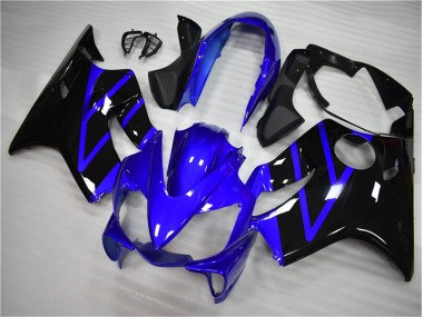 04-07 Blue Black CBR600 F4i Motorcycle Fairings