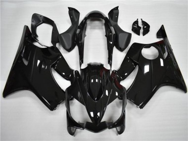 04-07 Glossy Black CBR600 F4i Motorcycle Fairings