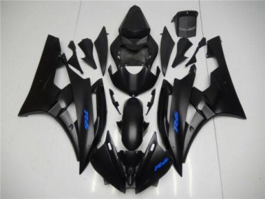 06-07 Black Blue YZF R6 Motorcycle Fairings