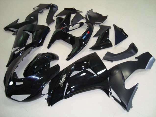 06-07 Black Matte Black ZX10R Motorcycle Fairings