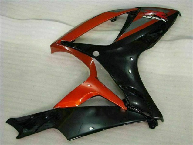 06-07 Black Red GSXR 600/750 Motorcycle Bodywork