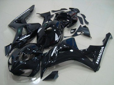 06-07 Black Silver Decals CBR1000RR Motorcycle Fairings