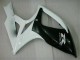 06-07 Black White GSXR 600/750 Motorcycle Fairings