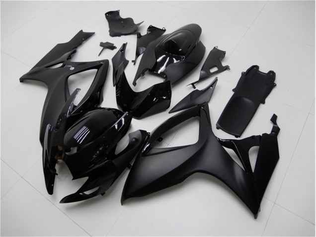 06-07 Matte Black GSXR 600/750 Motorcycle Fairings