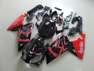 06-11 Black and Red RS125 Motorcycle Fairing