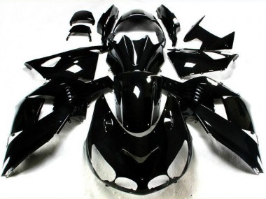 06-11 Glossy Black ZX14R ZZR1400 Motorcycle Fairings