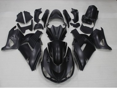 06-11 Matte Black ZX14R ZZR1400 Motorcycle Fairing