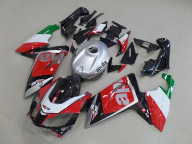 06-11 Red White Black RS125 Motorcycle Fairings